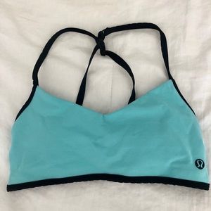 Lululemon Sports Bra Teal Size XXS